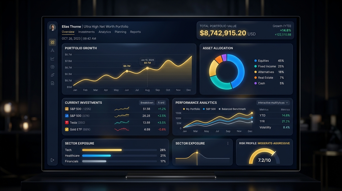 Buffy.com Wealth Analytics Dashboard